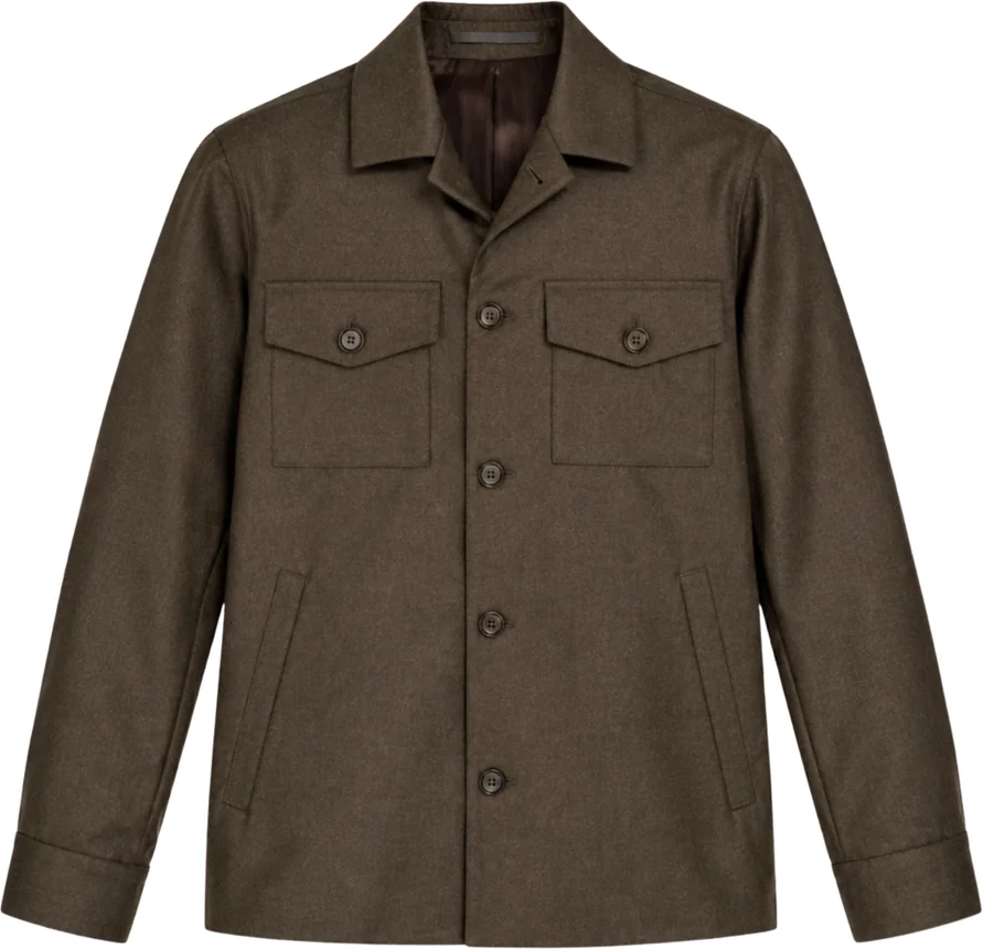 cavaliere brun overshirt