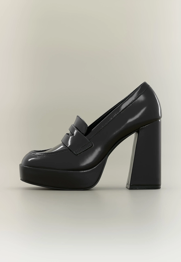 madden girlrudyyy - plateaupumps - black