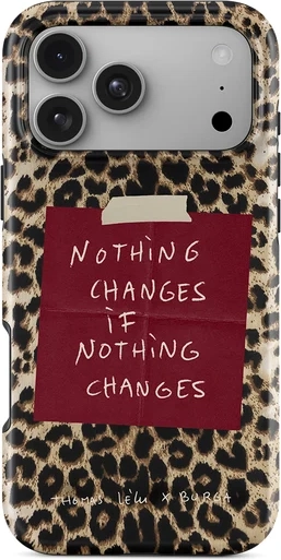 nothing changes - iphone 18 pro hoesje