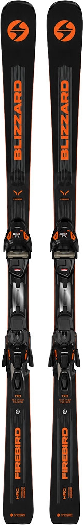 blizzard firebird hrc + tpx 12 demo 25/26 ski mit bindung black/anthracite