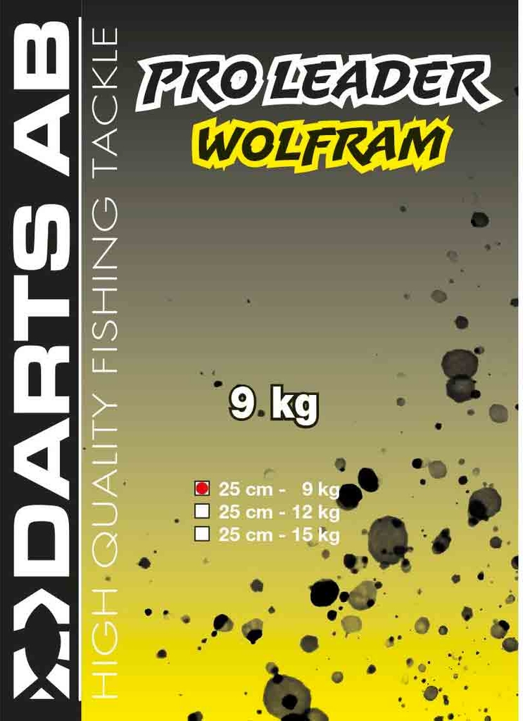 darts wolframtafs 40cm, 2-pack