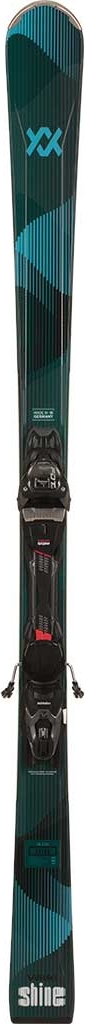 völkl shine 76 ltd + vmotion 10 26/27 skis with bindings women