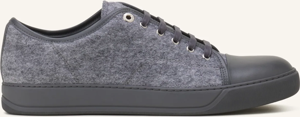 dbb1 sneakers in felt and nappa leather