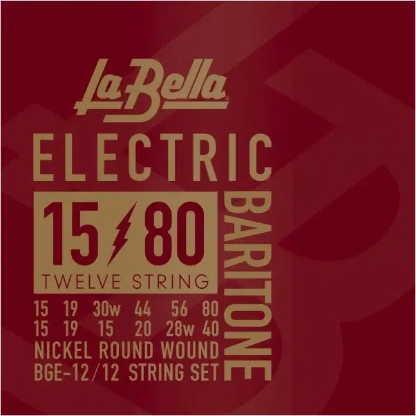 la bella bge-12 12-string electric baritone guitar strings