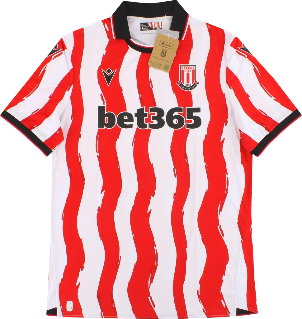 2025-26 stoke city macron home shirt *bnib*