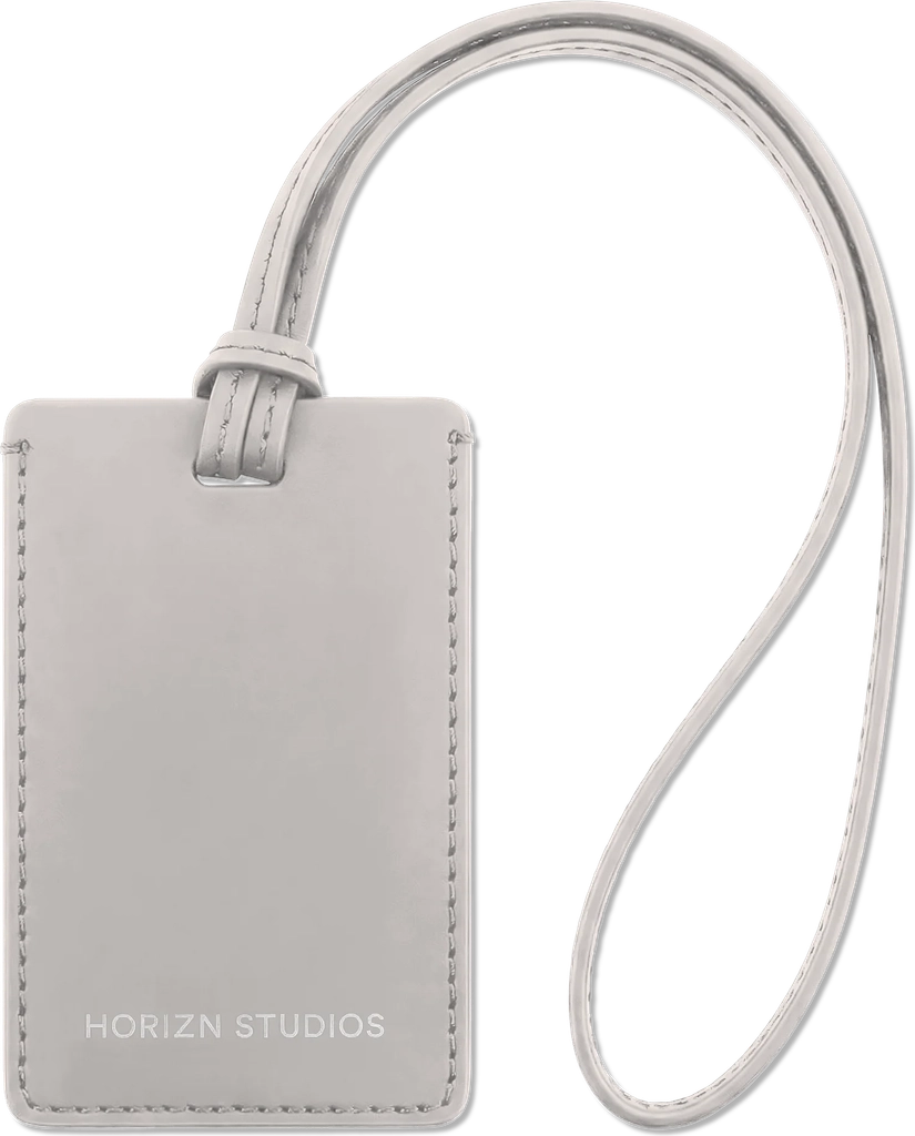 bag tag / sand grey / hi-core