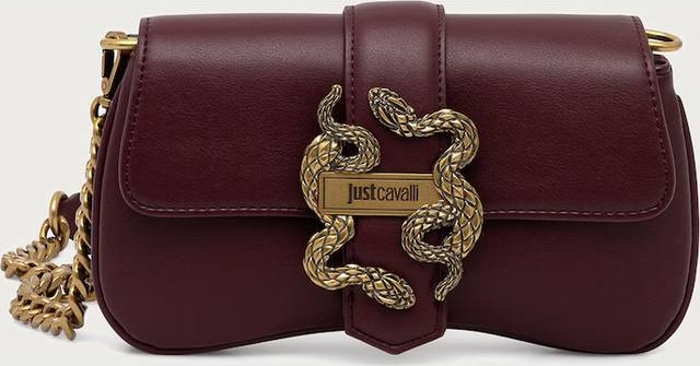 Just Cavalli Borsa Tracollo Donna Similpelle Granata