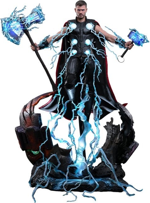 avengers: doomsday movie masterpiece action figure 1/6 thor (deluxe version) 32 cm