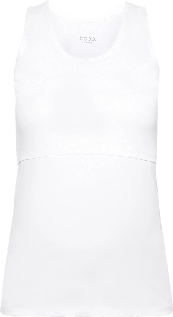 Boob Nursing Tanktop - White - XS