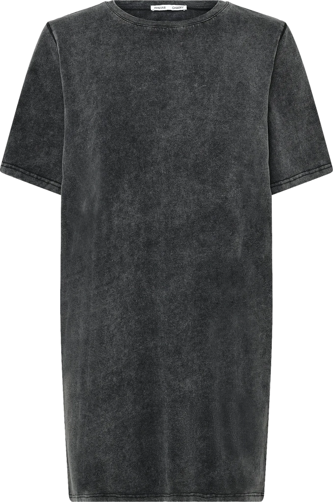 Ahlvar Gallery Oki Long Tee - WASHED BLACK - XS