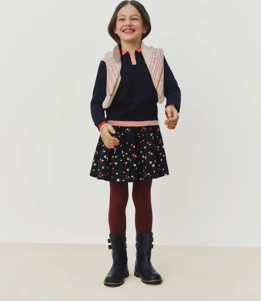 suzon nederdel m/kirsebær - fleur multicolore