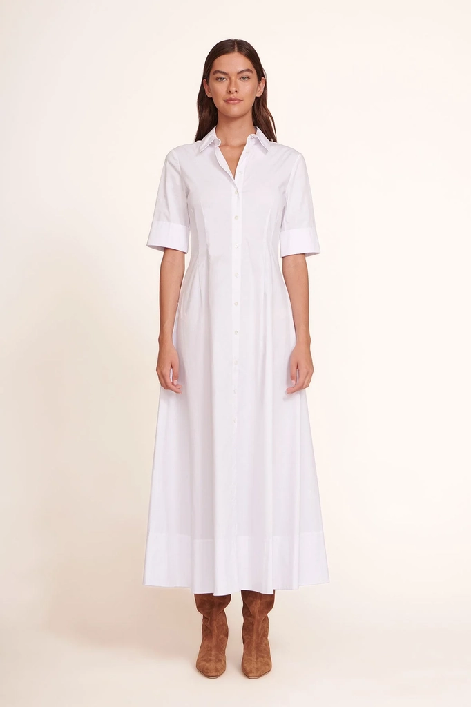 joan maxi dress white