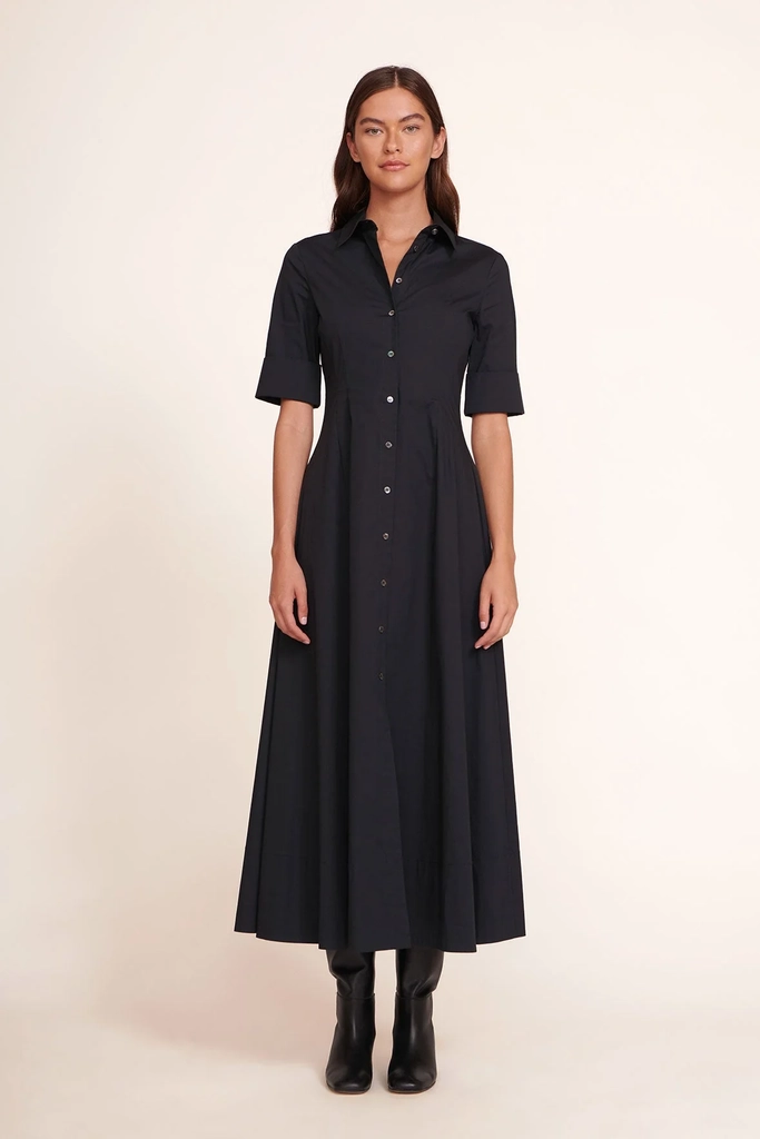 joan maxi dress black