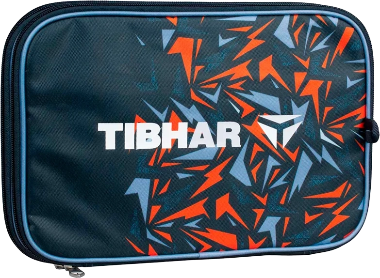 tibhar spectra dobbeltetui. navy/orange
