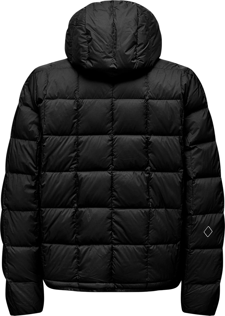 off-race down liner jacket - black
