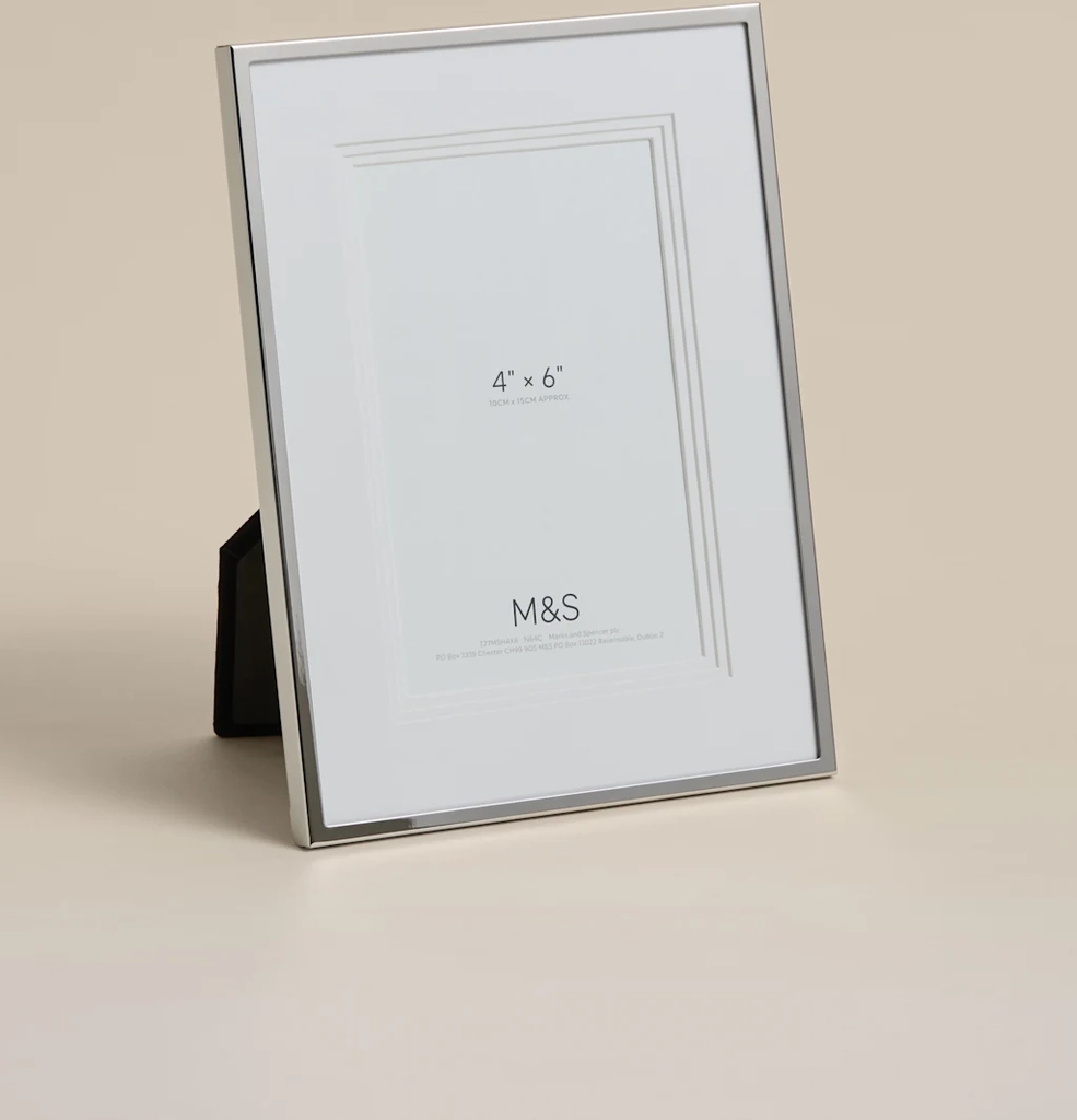 layered mount photo frame 4x6 inch