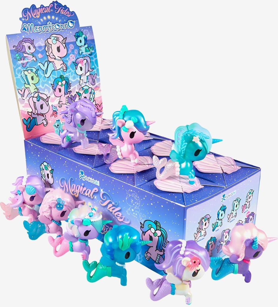 tokidoki magical tides mermicorno blind box figure