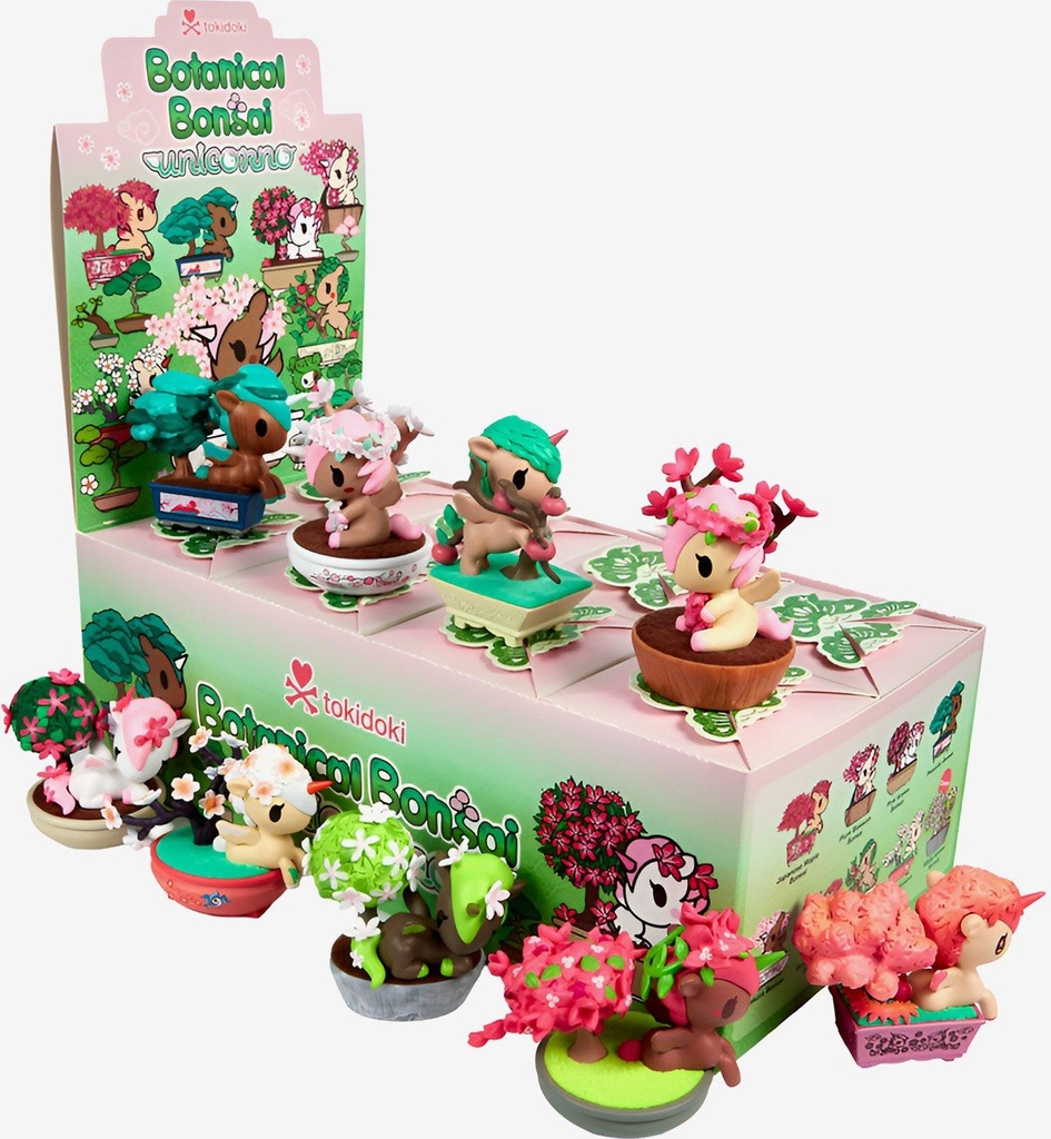 tokidoki botanical bonsai unicorno blind box figure