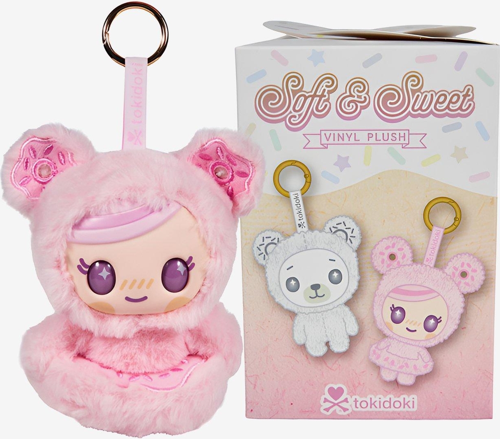 tokidoki soft & sweet blind box vinyl plush bag charm