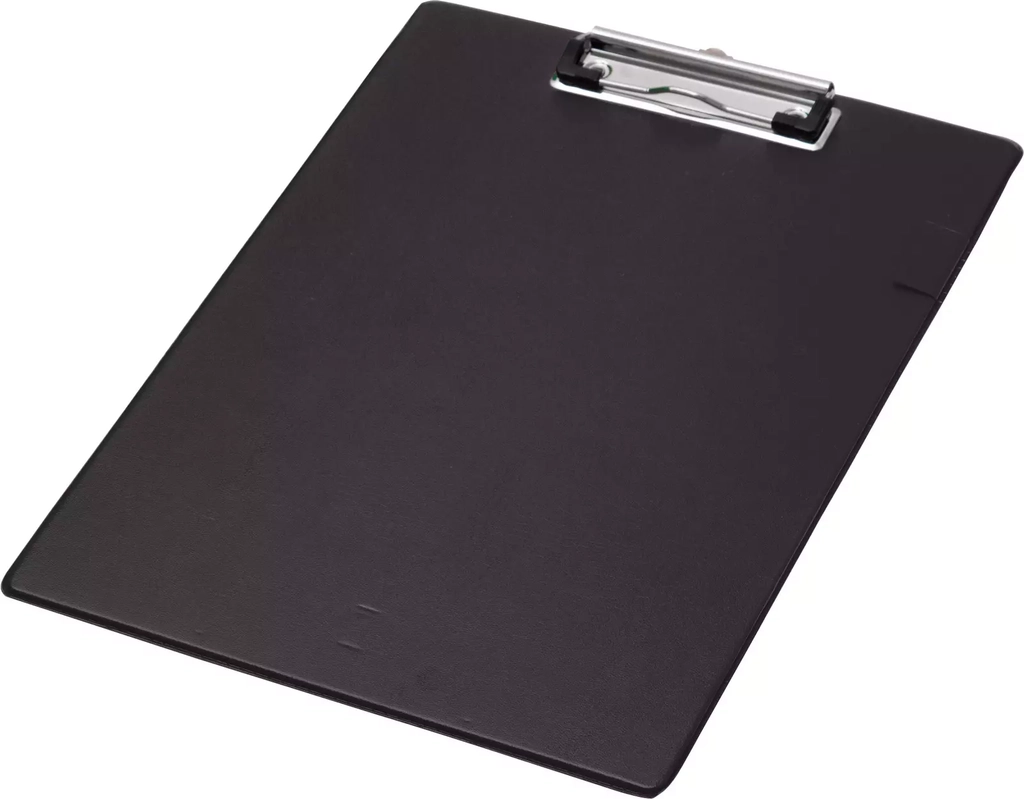 QConnect clipboard enkelt Sort A4 (KF01296)