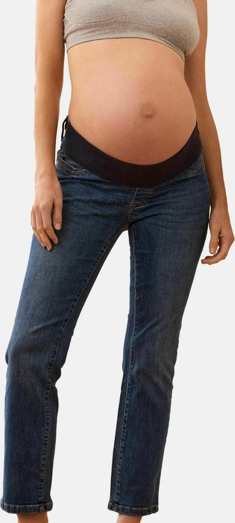 Seraphine Slim-Leg Organic Under Bump Maternity Jeans