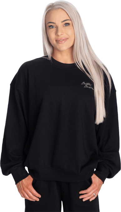 Better Bodies Oversized Sweatshirt - Sort