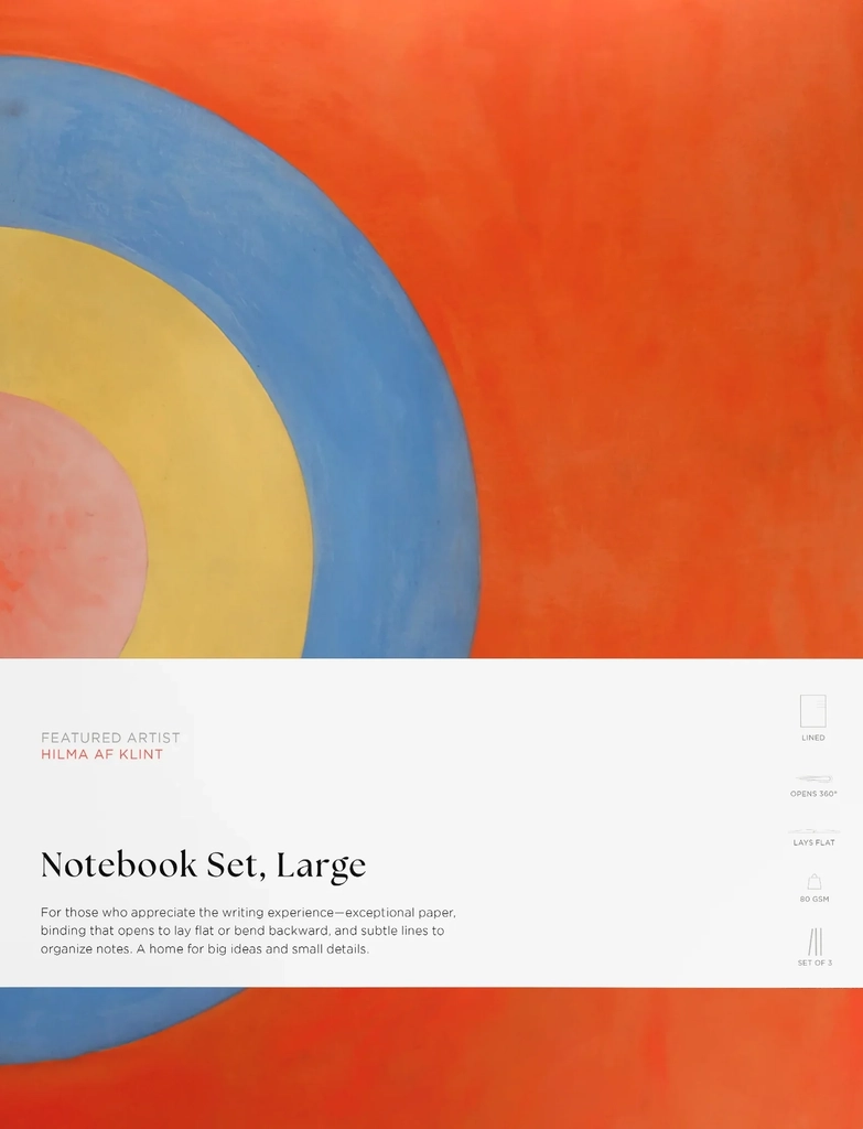 hilma af klint large notebook set