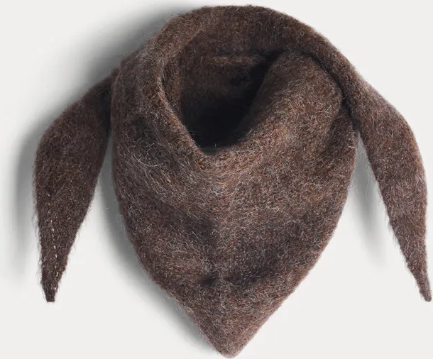 Cubus Mohair Blend Triangel Skjerf