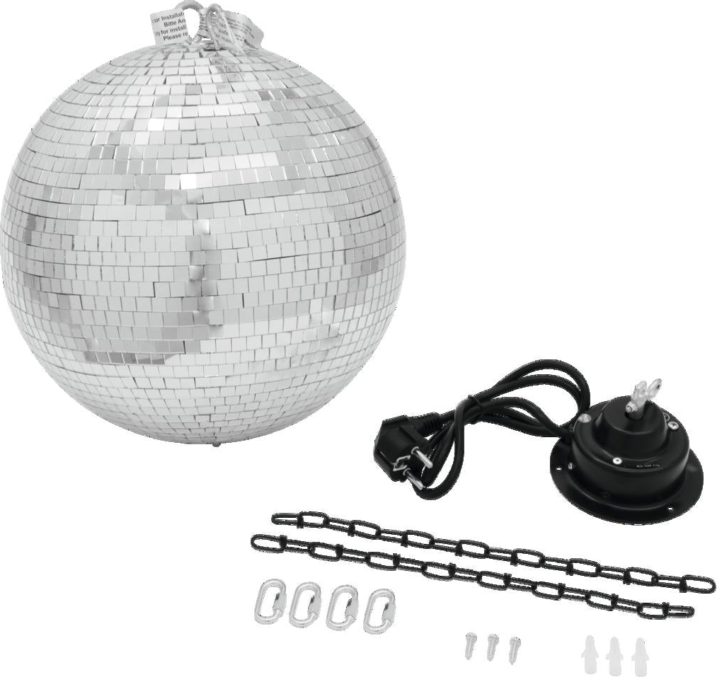 eurolite diskokugle m. motor (30 cm)