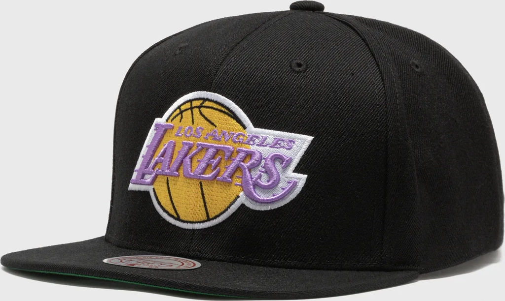 mitchell & nessnba top spot snapback hwc los angeles lakers