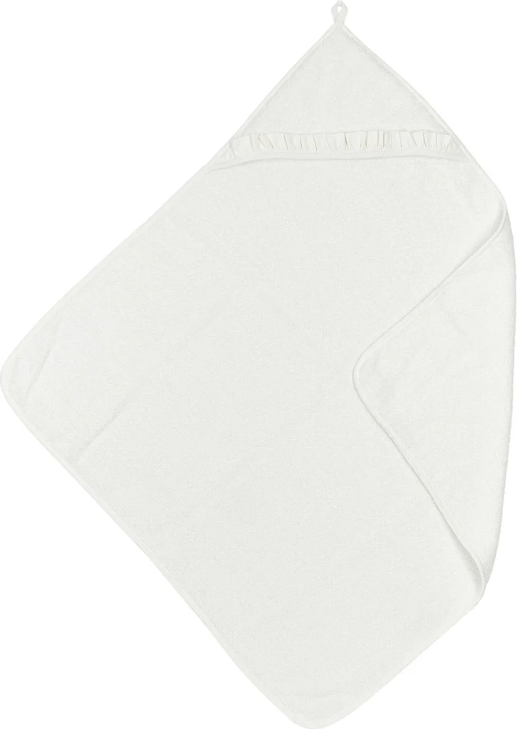 <tc>meyco</tc> badehåndklæde baby terry ruffle offwhite