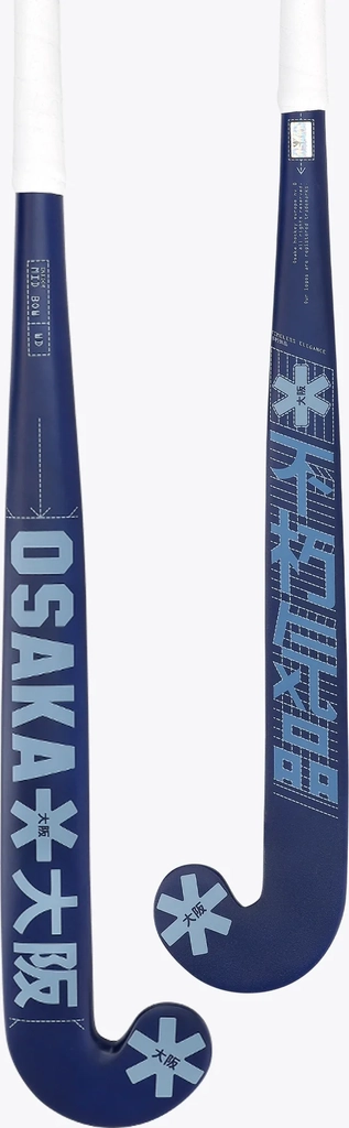 osaka indoor hockey stick mid bow wd | navy peony