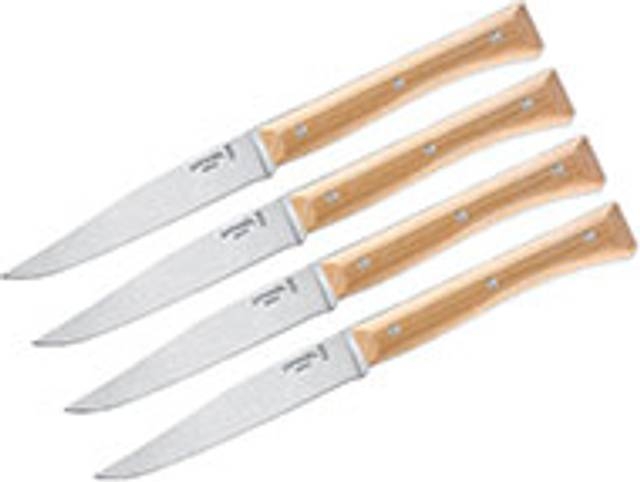 Opinel Facette Steak Knive 4pk