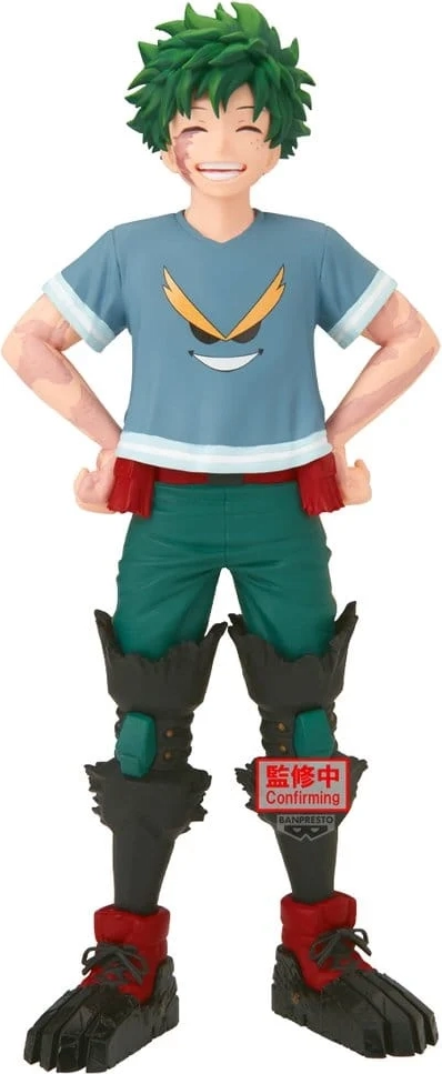 my hero academia 10th anniversary pvc figure izuku midoriya 18 cm