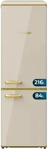 Cecotec Frigorífico Combi 2 Puertas Retro 300 L