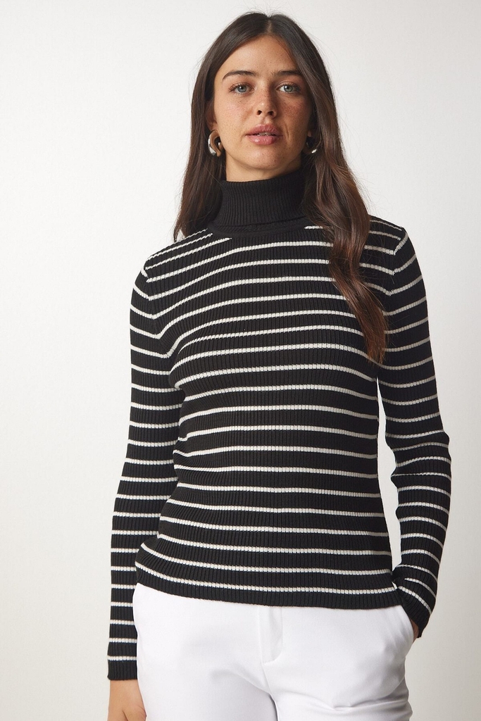 happiness i̇stanbul pullover i sort