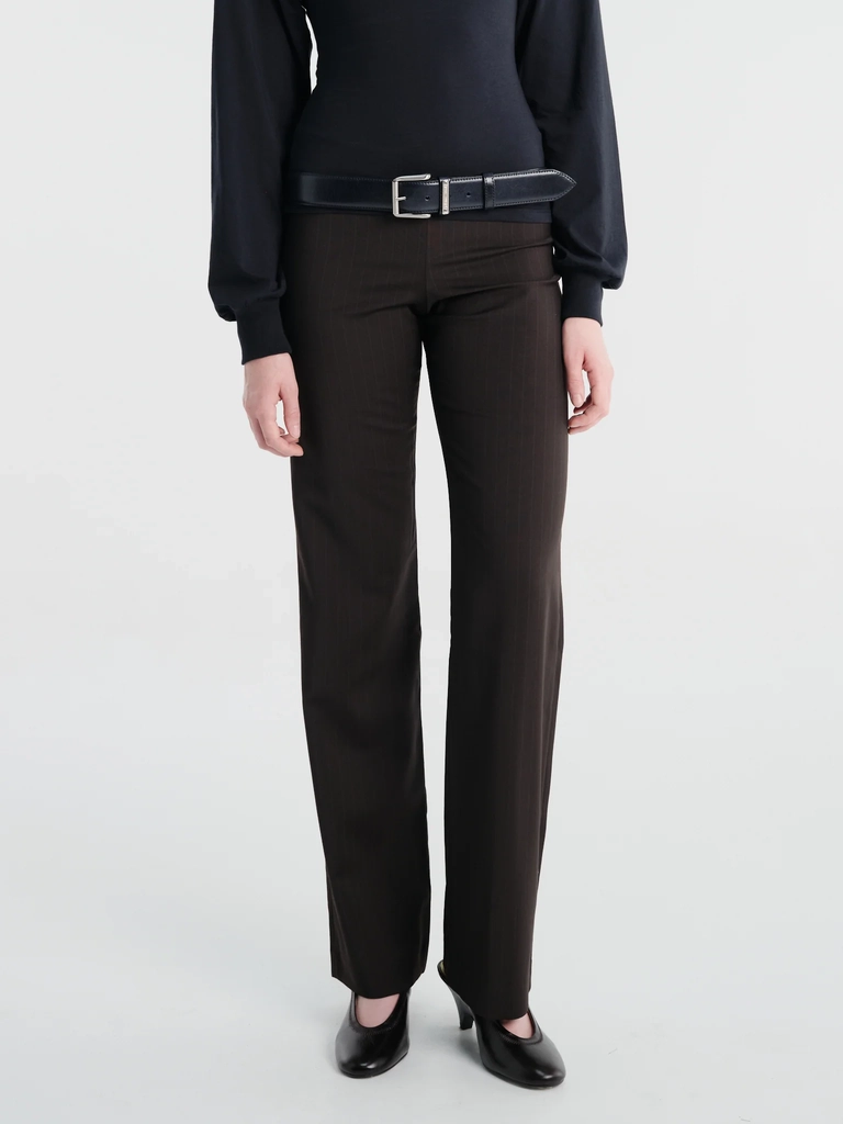 malek pants in brown