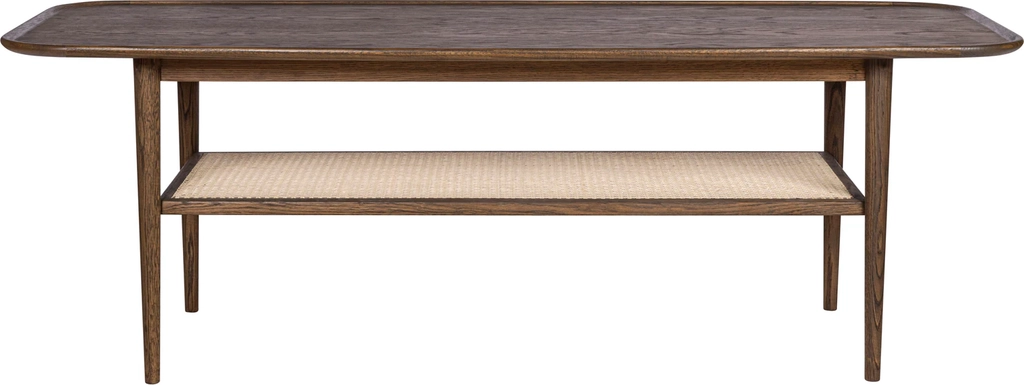 Haslev Athene Sofabord 60x150 Cm Mørkolieret Etræ Sofabord 150x60cm