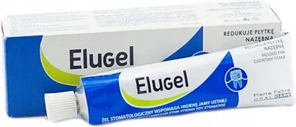 elugel żel stomatologiczny redukujący płytkę nazębną 40ml