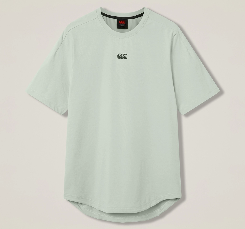 mens everest dart tech tee green