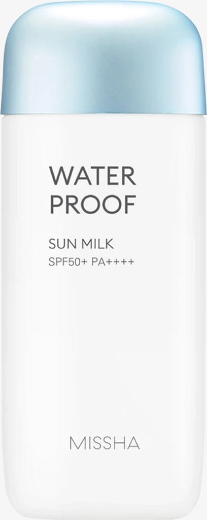 misshamissha all around safe block water proof sun milk spf50+ - solcreme - neutral