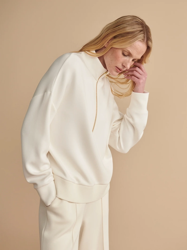 mavis mock neck sweat