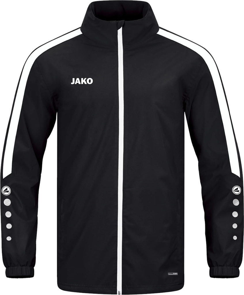 jakofussball teamsport allwetter power allwette - træningsjakke - schwarzweiss