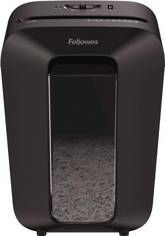 Makulator Fellowes Powershred LX70, krydssnit, sort, 18 l, 11 ark, P-4