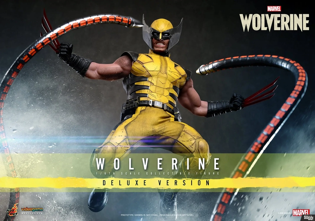 hot toys marvel’s wolverine wolverine vgm92 [deluxe ver.] 1/6 scale action figure