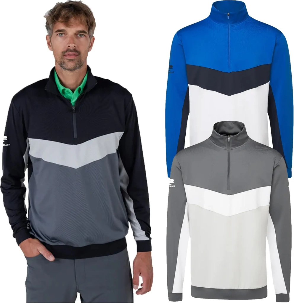 stuburt mens partridge half zip top