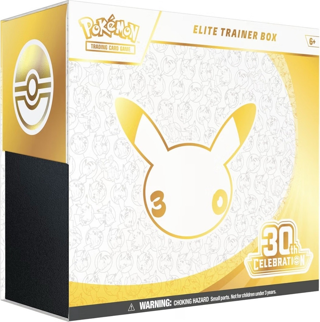 pokémon elite trainer box 30th samlekort