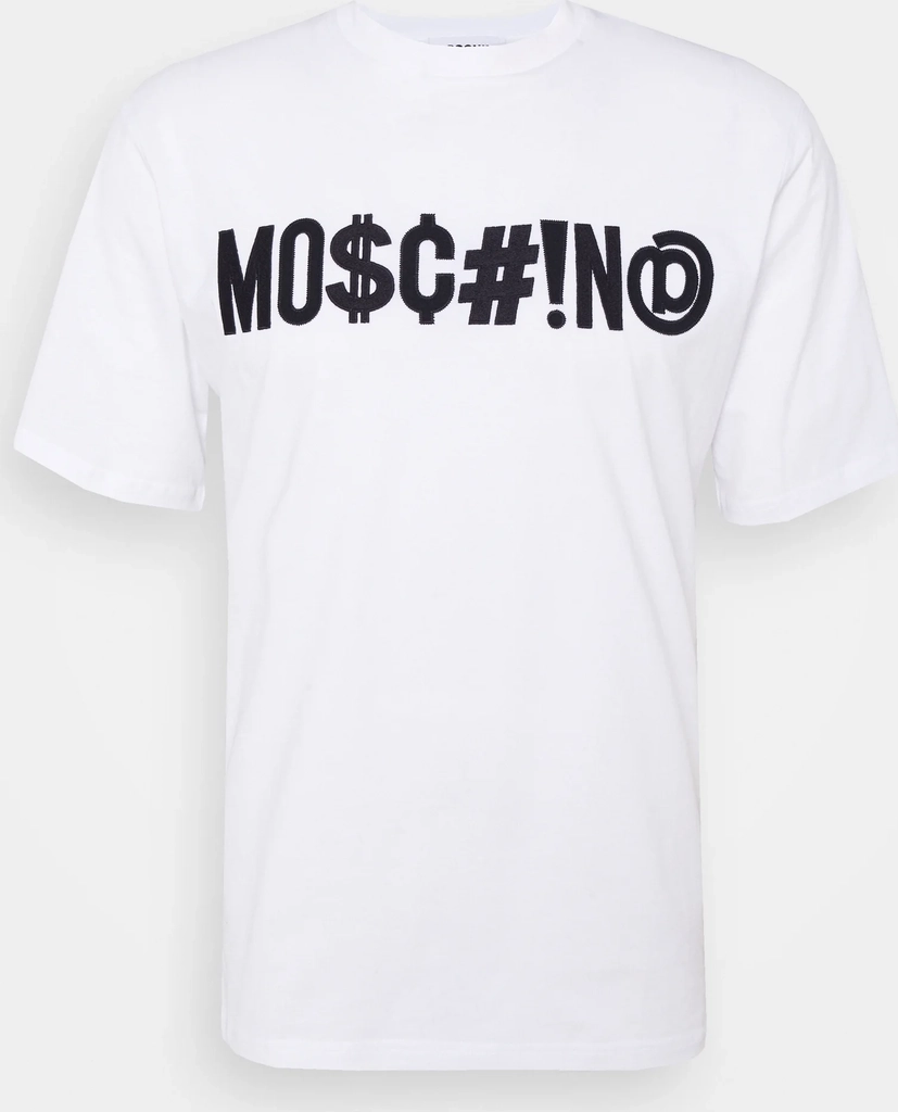 moschinosecond hand t-shirts print - white
