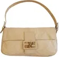 baguette python handbag