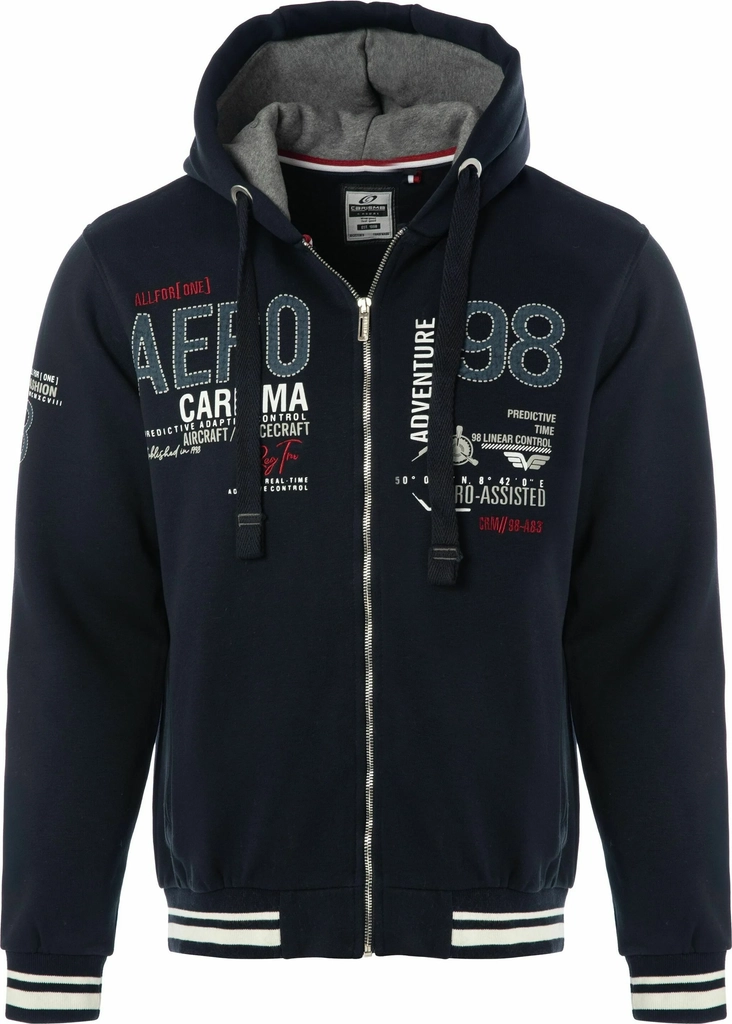 carismapremium - sweatjakke - blau